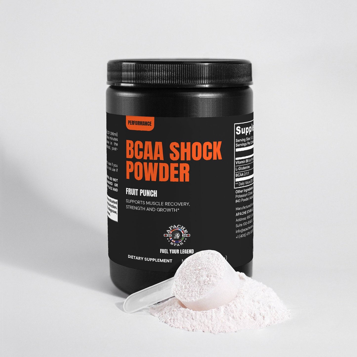 BCAA SHOCK POWDER (FRUIT PUNCH)