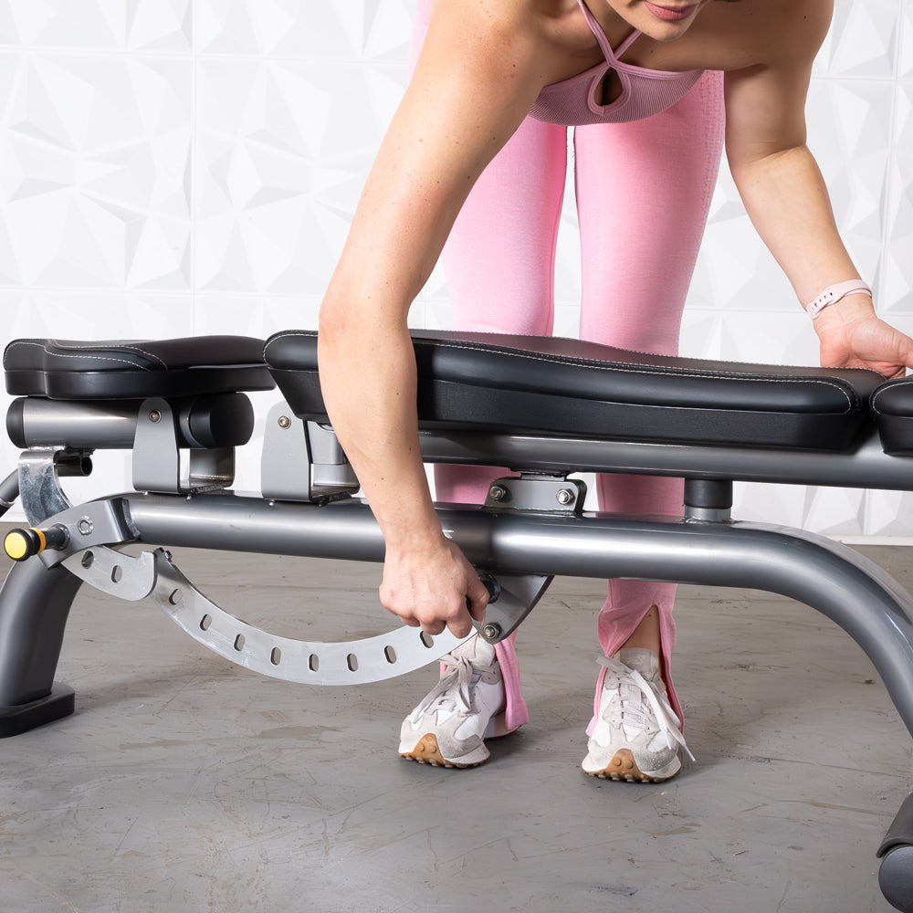Elite Plus Adjustable Bench | 9 Angles | Muscle D Fitness