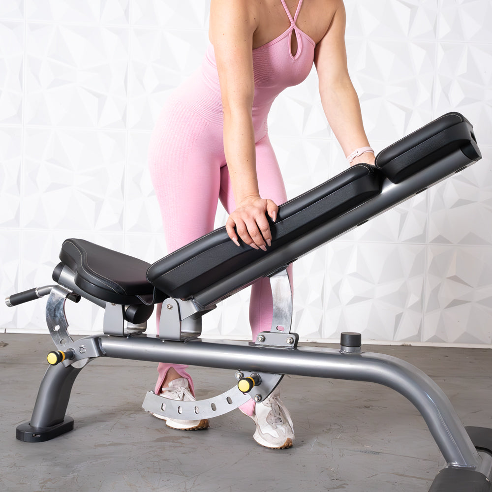 Elite Plus Adjustable Bench | 9 Angles | Muscle D Fitness