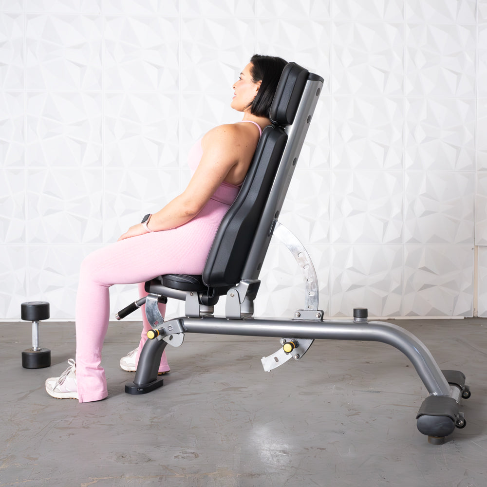Elite Plus Adjustable Bench | 9 Angles | Muscle D Fitness