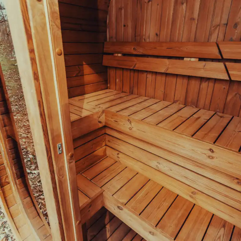 Mande Spa USA MW12 Thermowood® Outdoor Sauna