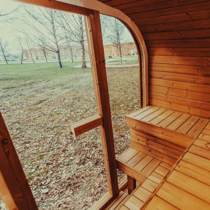 Mande Spa USA MW16 Thermowood® Outdoor Sauna