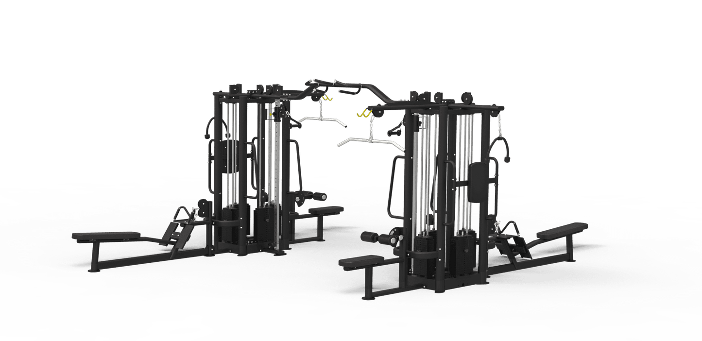 Eight Station/Position Jungle Gym