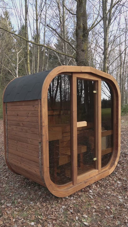 Mande Spa USA MW12 Thermowood® Outdoor Sauna